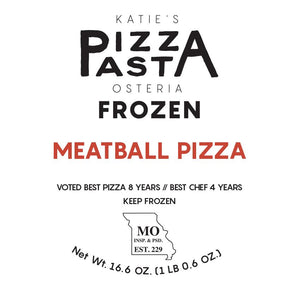 WOOD FIRED MEATBALL PIZZA