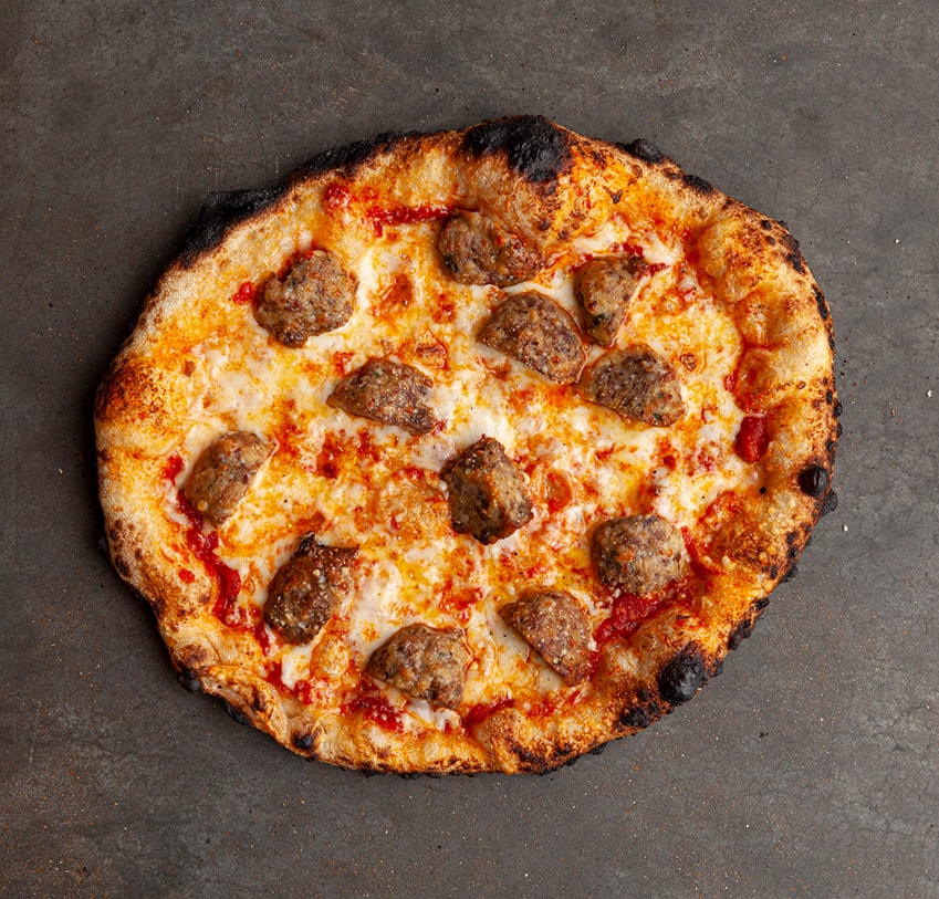 WOOD FIRED MEATBALL PIZZA (Case)